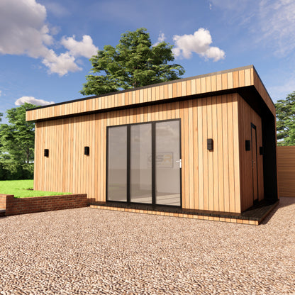 Garden Hideouts Golf Simulation Garden Room