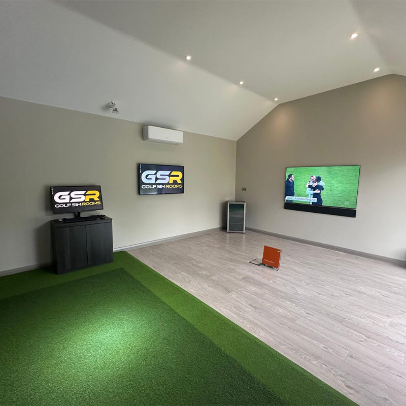 Garden Hideouts Golf Simulation Garden Room