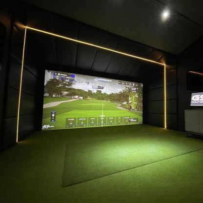 Garden Hideouts Golf Simulation Garden Room